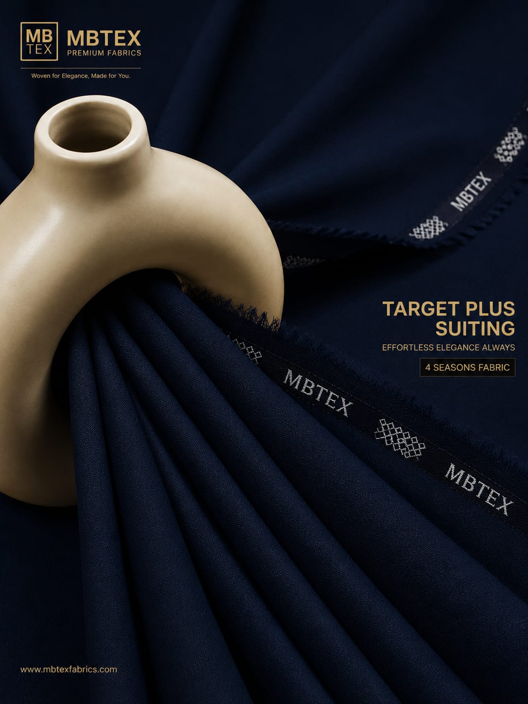 Target Plus | Deep Blue  | 4 Season Wash & Wear